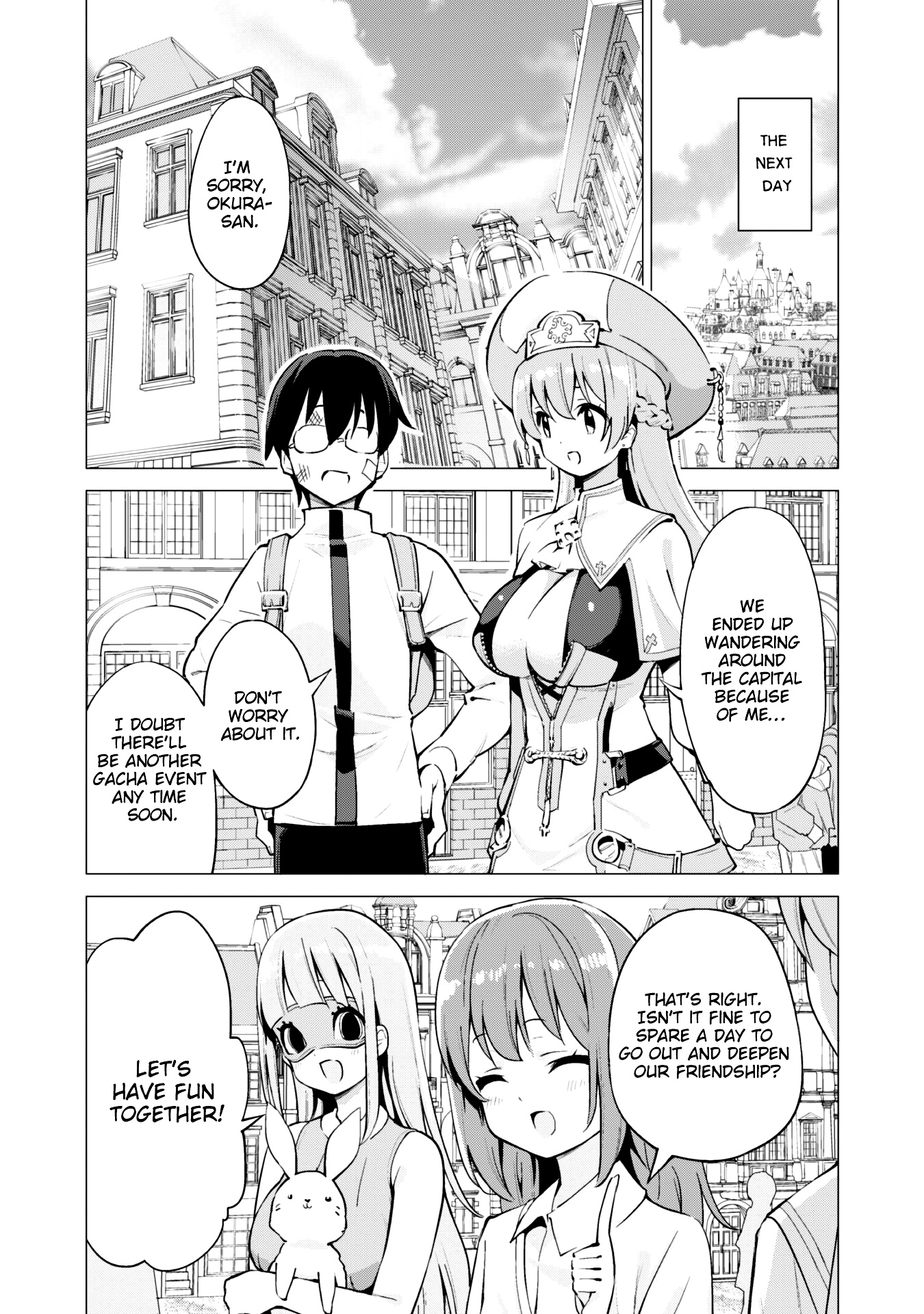 Gacha Wo Mawashite Nakama Wo Fuyasu: Saikyou No Bishoujo Gundan Wo Tsukuriagero - Chapter 20: Operation Sightseeing