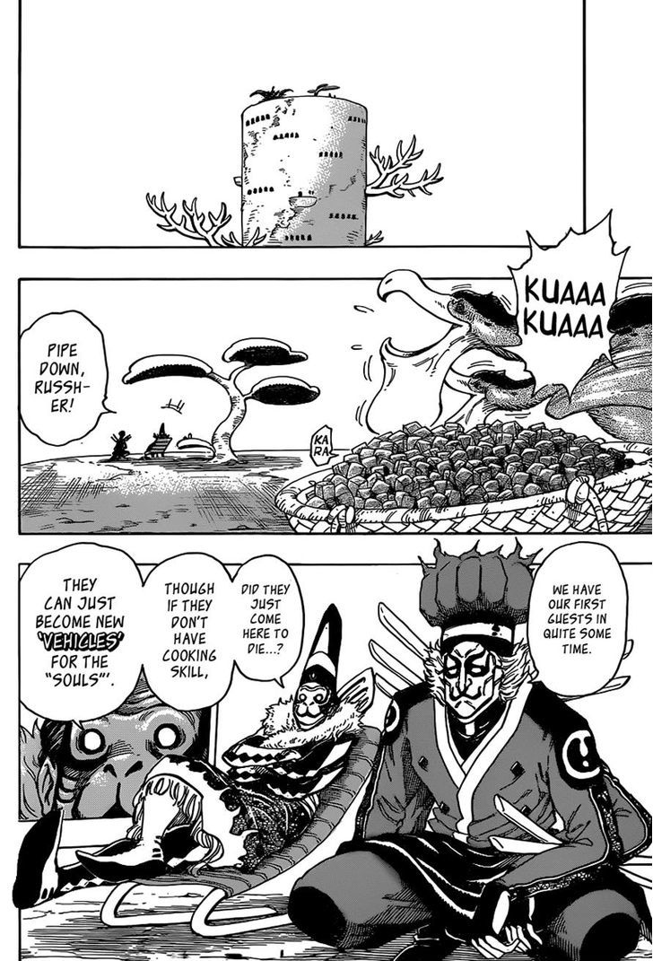 Toriko - Chapter 329 : Thrilled Chefs!!