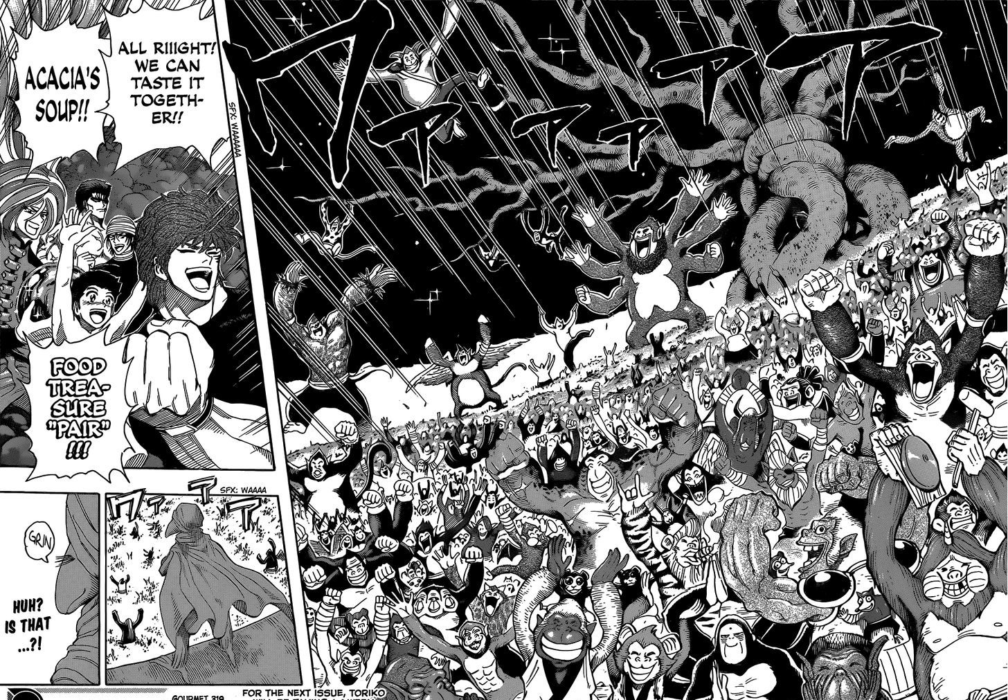 Toriko - Chapter 319 : Everyone Going Down The Mountains Together!!