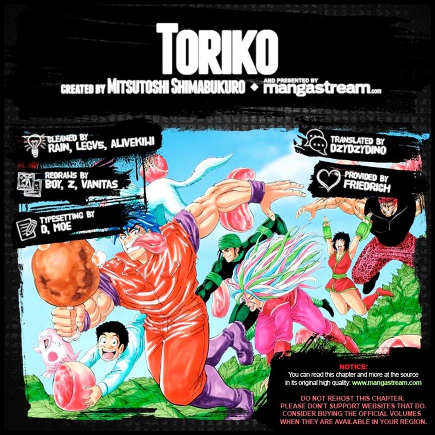 Toriko - Chapter 382 : Acacia On The Move!!!