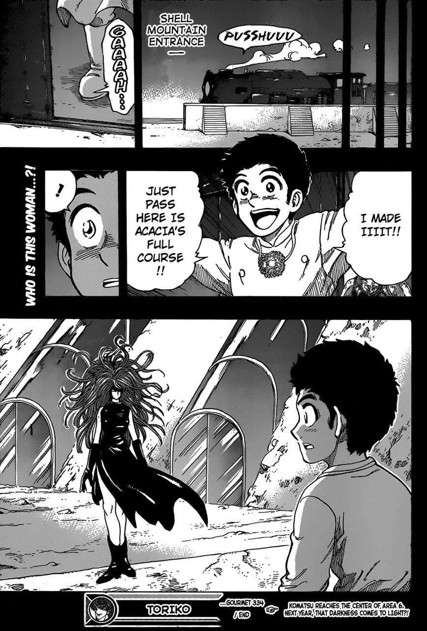 Toriko - Chapter 344 : To The Back World!!