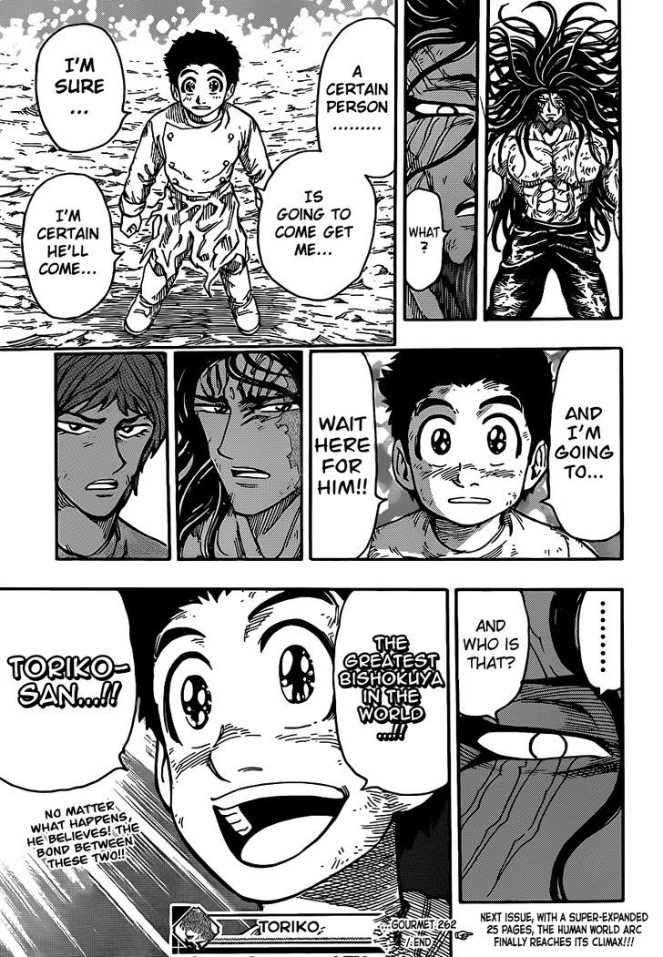 Toriko - Chapter 262 : Midora S Dining Table!!