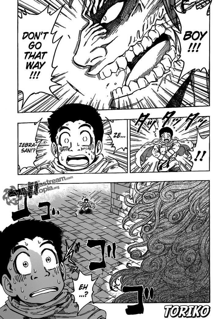 Toriko - Chapter 136 : Vs. Salamander Sphinx