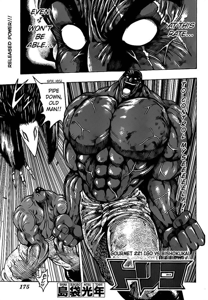 Toriko - Chapter 221 : Igo Vs Bishokukai