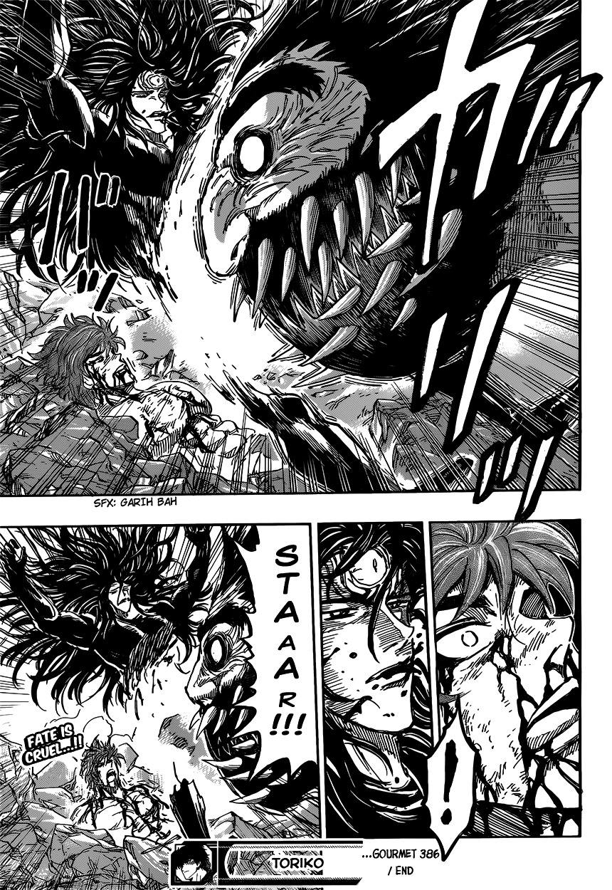 Toriko - Chapter 386 : The Most Fiendish Enemy, Acacia!!