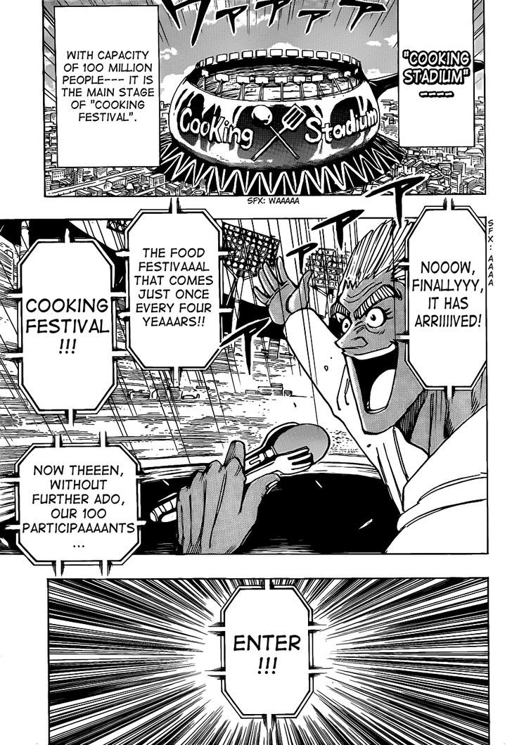 Toriko - Chapter 211 : "Cooking Fest" Opens!!