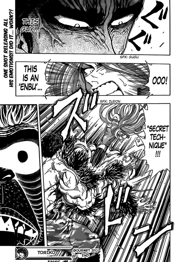 Toriko - Chapter 310 : Gong!!