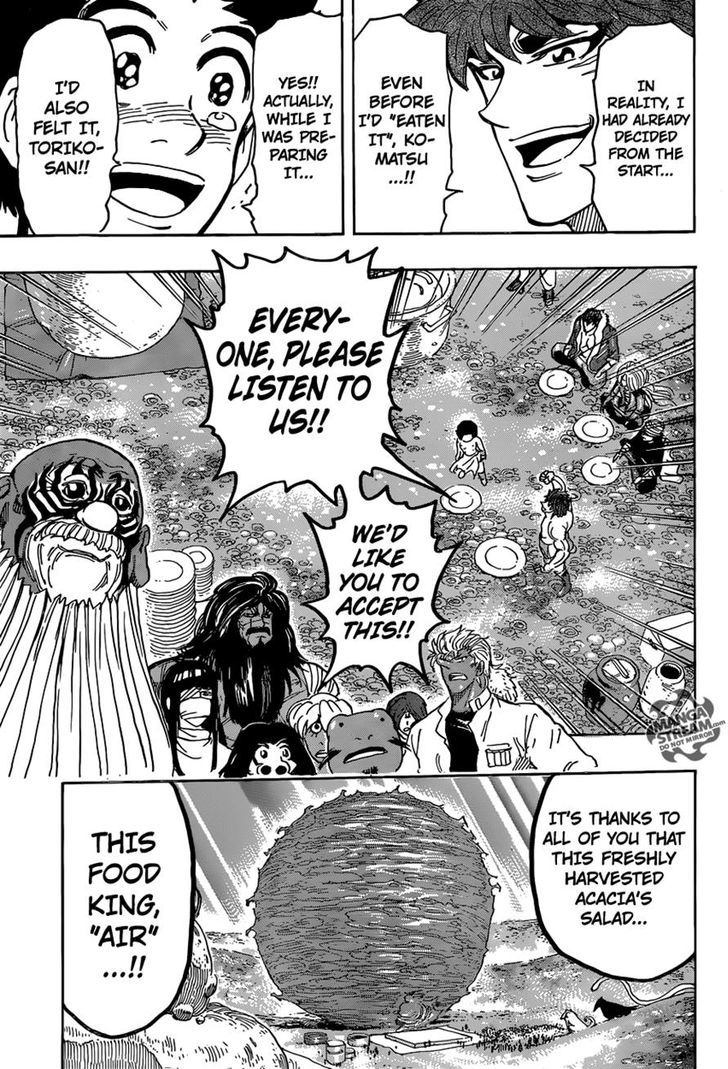 Toriko - Chapter 291 : Air, The Actual Tasting!!