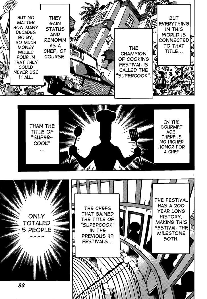 Toriko - Chapter 212 : The Contestants Appear!!