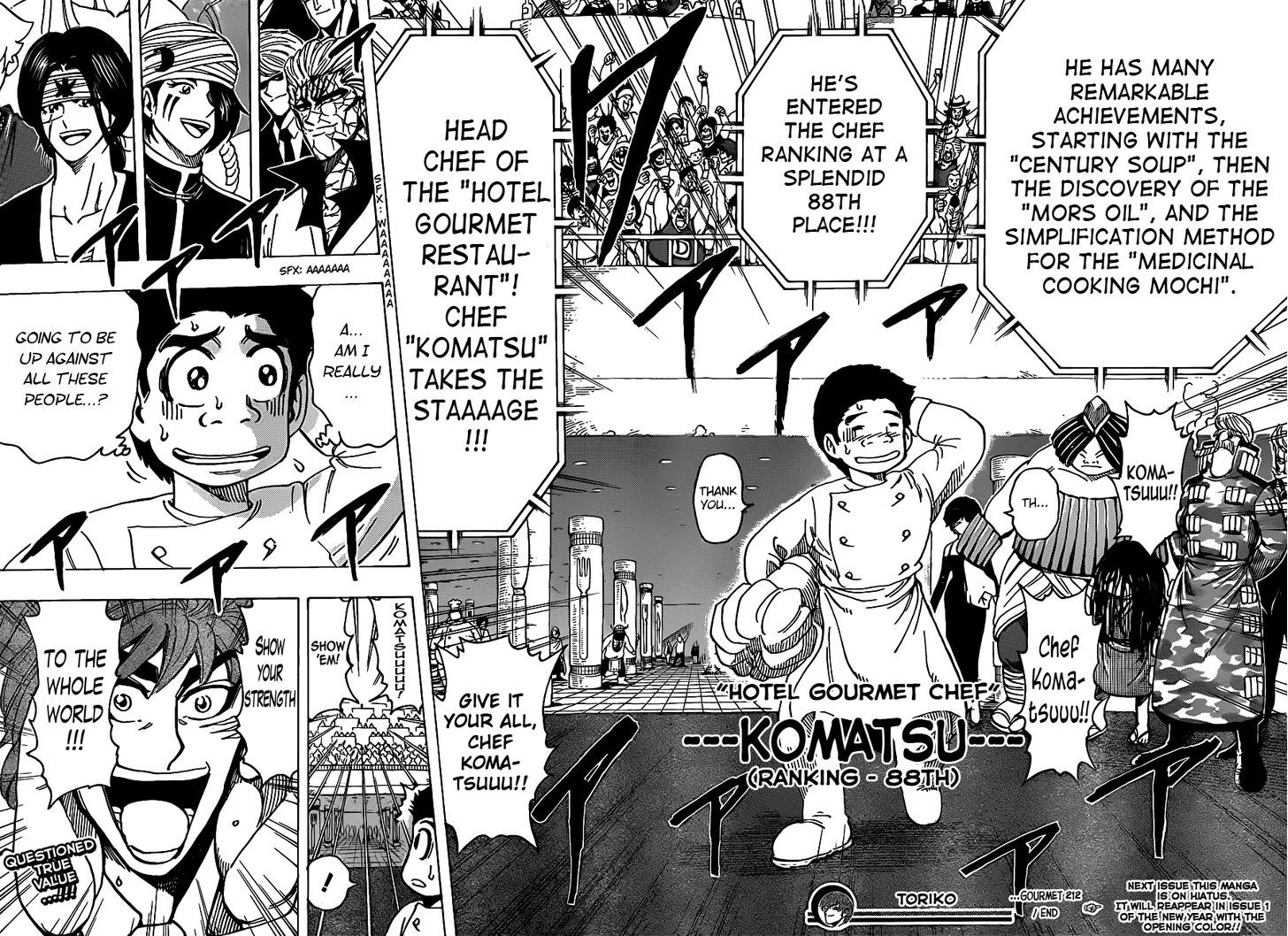 Toriko - Chapter 212 : The Contestants Appear!!