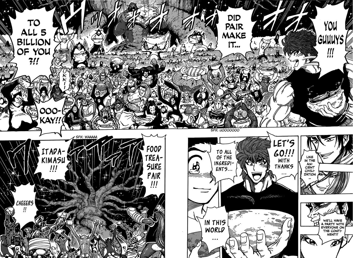 Toriko - Chapter 320 : The Actual Eating Of The Food Treasure!!