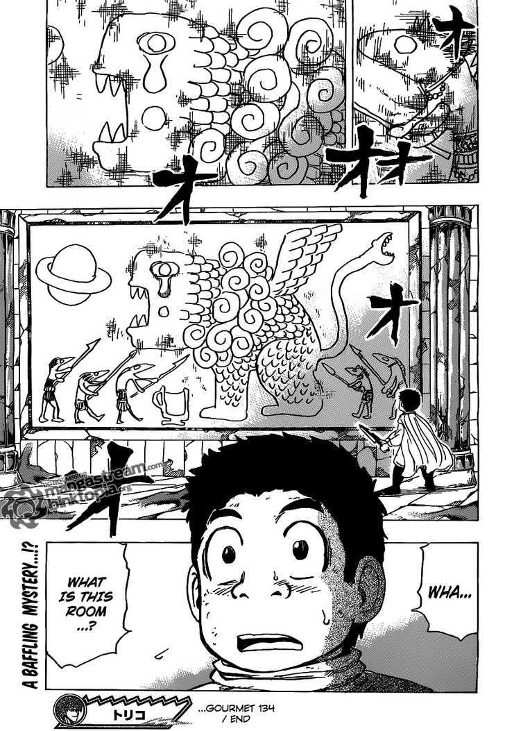 Toriko - Chapter 134 : Mystery Of The Pyramid!!