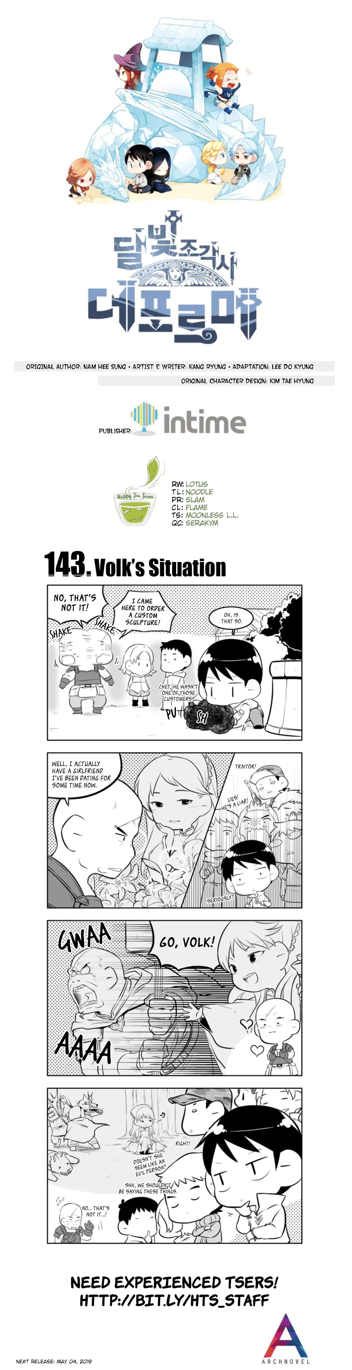 Moonlight Sculptor 4-Koma - Chapter 143: Volk S Situation