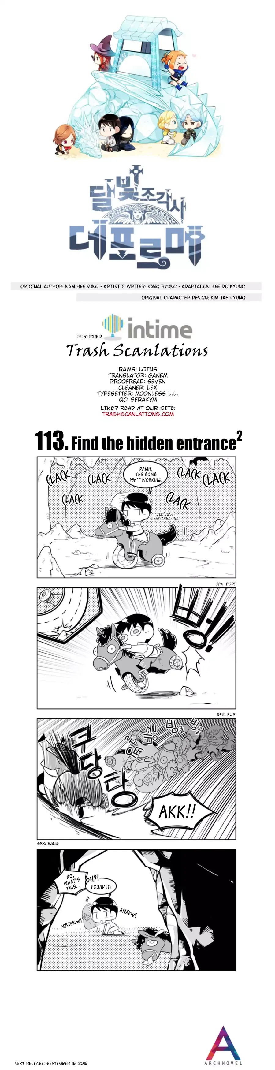 Moonlight Sculptor 4-Koma - Chapter 113: Find The Hidden Entrance 2