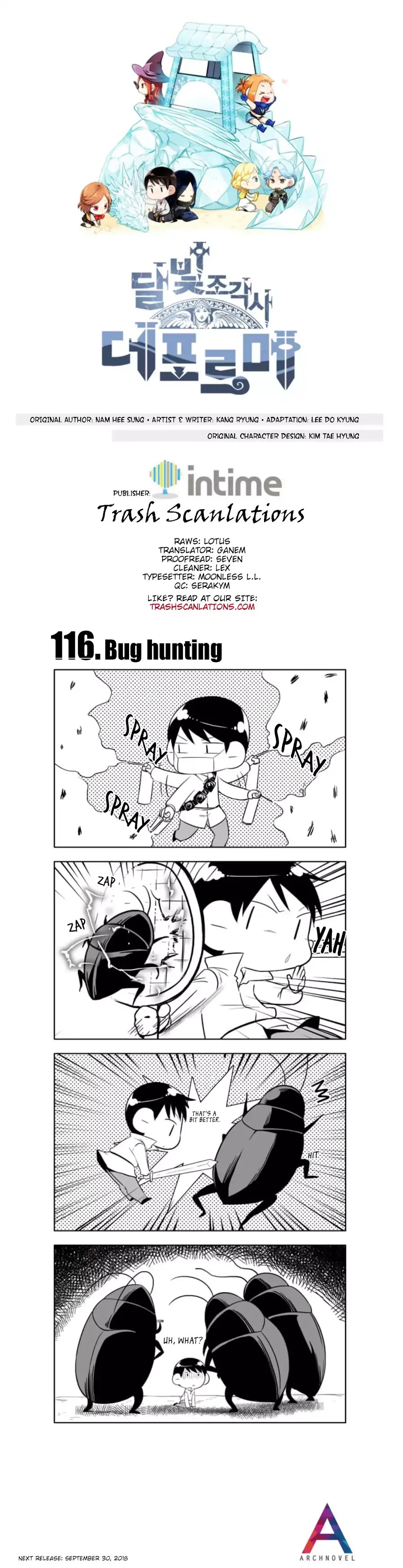 Moonlight Sculptor 4-Koma - Chapter 116: Bug Hunting