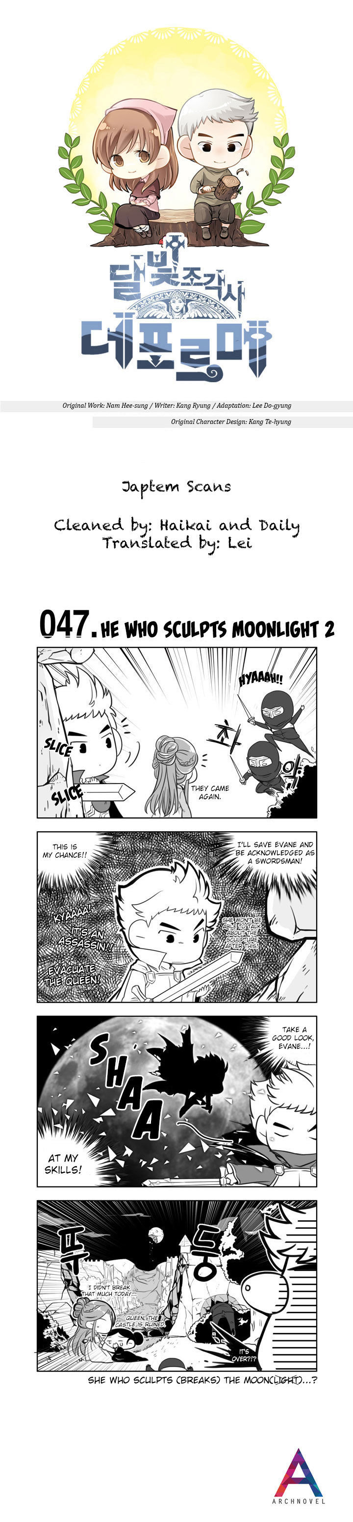 Moonlight Sculptor 4-Koma - Chapter 47