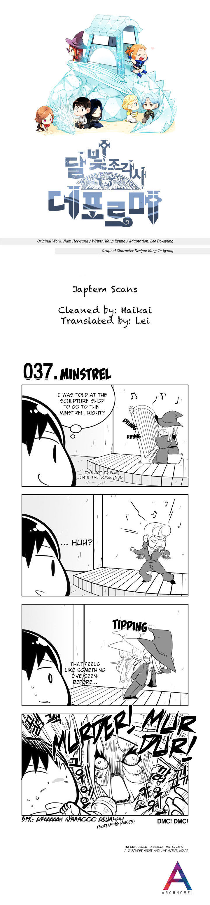 Moonlight Sculptor 4-Koma - Chapter 37