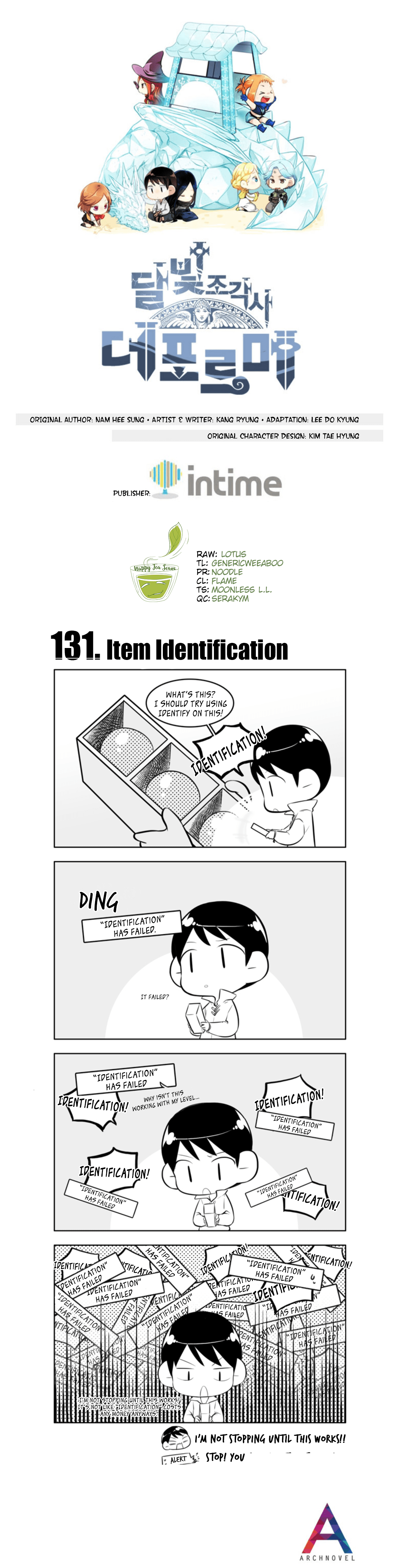 Moonlight Sculptor 4-Koma - Chapter 131: Item Identification