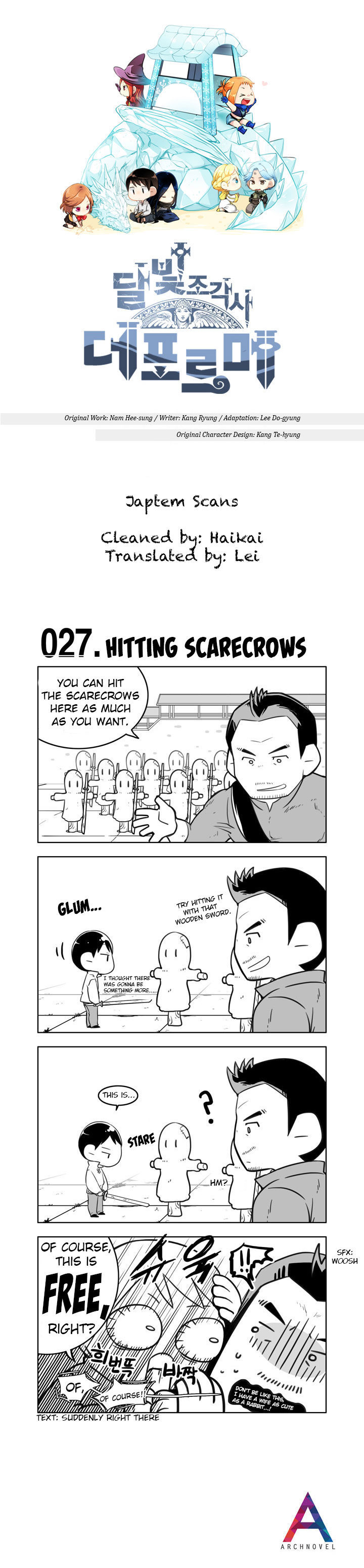 Moonlight Sculptor 4-Koma - Chapter 27