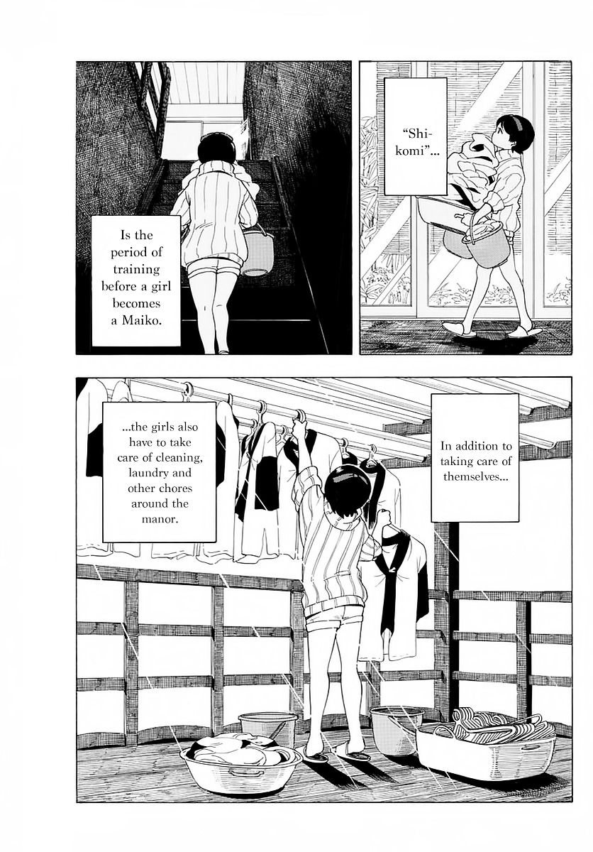 Maiko-San Chi No Makanai-San - Chapter 15 : Morning For A Maiko-In-Training