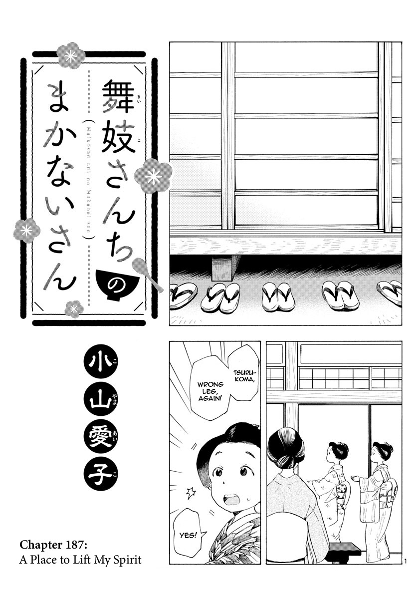 Maiko-San Chi No Makanai-San - Vol.18 Chapter 187: A Place To Lift My Spirit