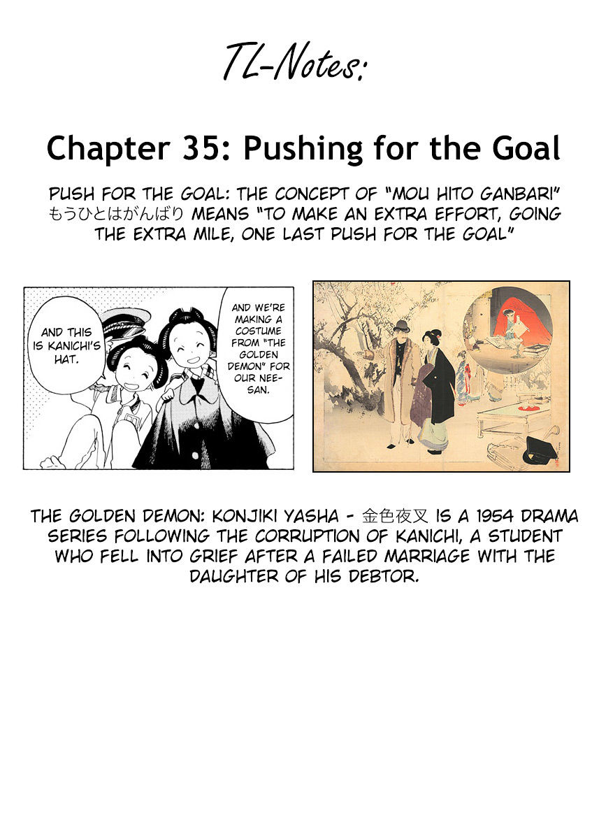 Maiko-San Chi No Makanai-San - Chapter 35 : Pushing For The Goal