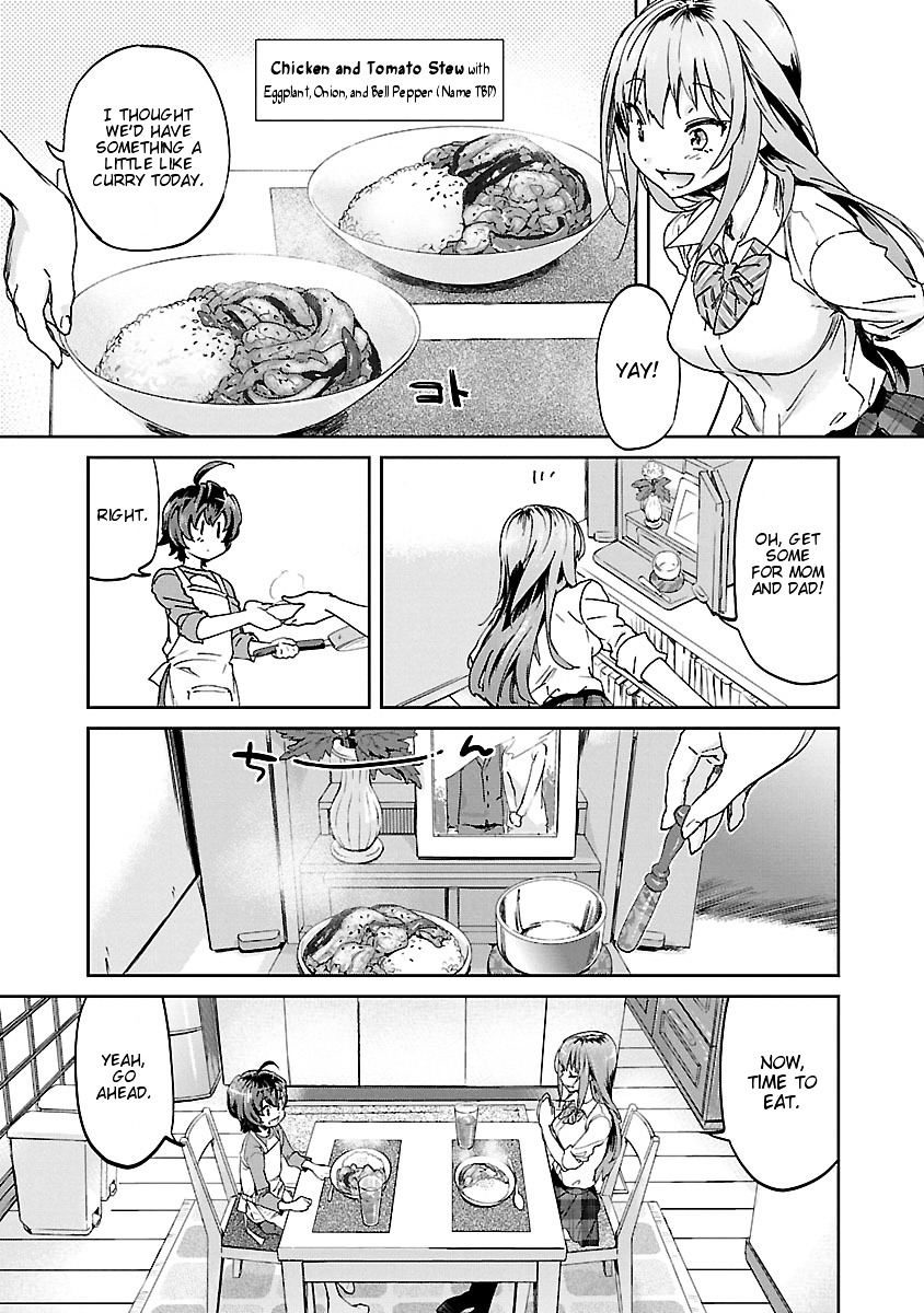 Ane No Onaka O Fukuramaseru Wa Boku - Vol.1 Chapter 1 : Chicken And Tomato Stew With Eggplant, Onion, And Bell Pepper (Name ...