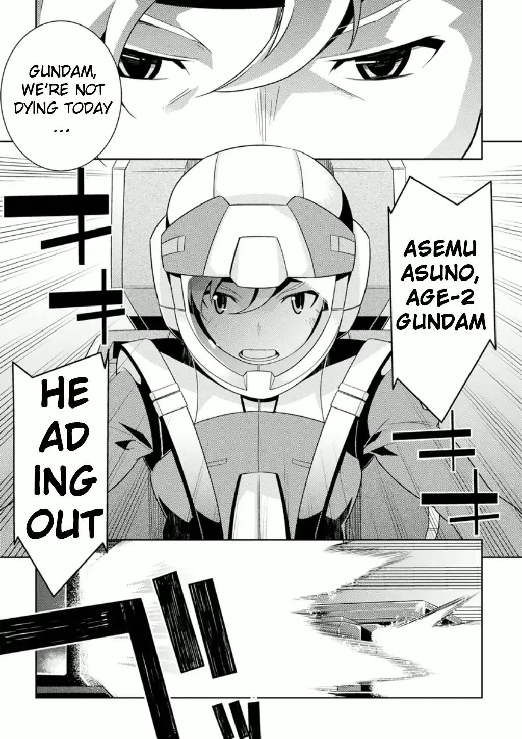 Mobile Suit Gundam Age - Second Evolution - Vol.2 Chapter 5: Asemu Sets Off