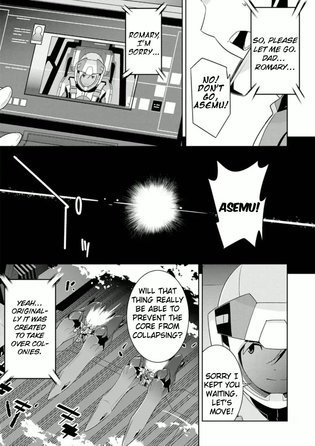 Mobile Suit Gundam Age - Second Evolution - Vol.2 Chapter 8: I Saw A Red Sunset [End]