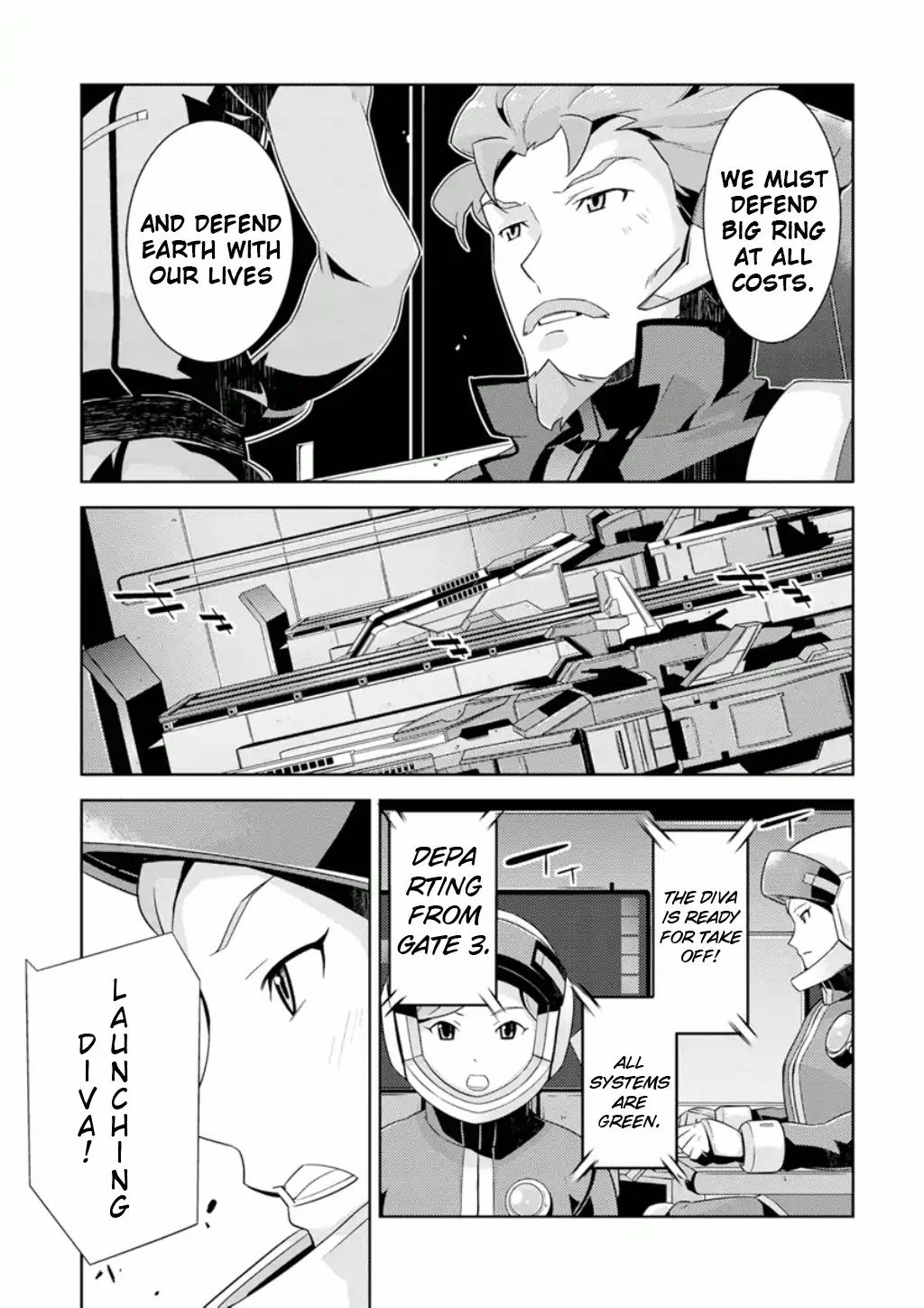 Mobile Suit Gundam Age - Second Evolution - Vol.2 Chapter 6: Big Ring Absolute Line Of Defense