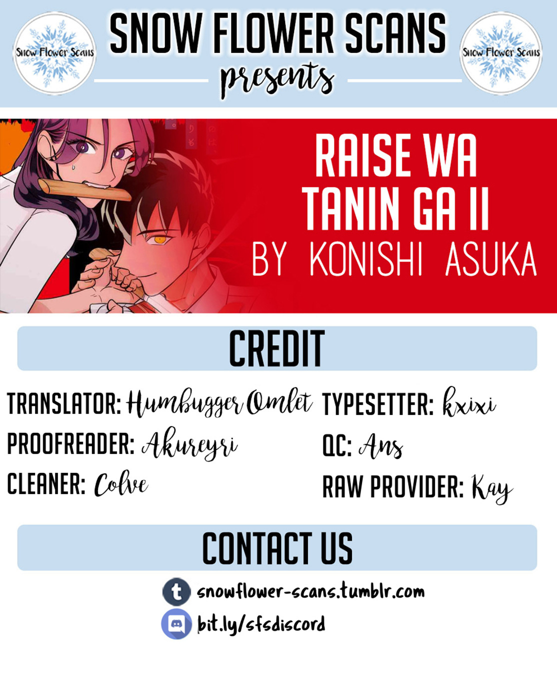 Raise Wa Tanin Ga Ii - Chapter 16.5