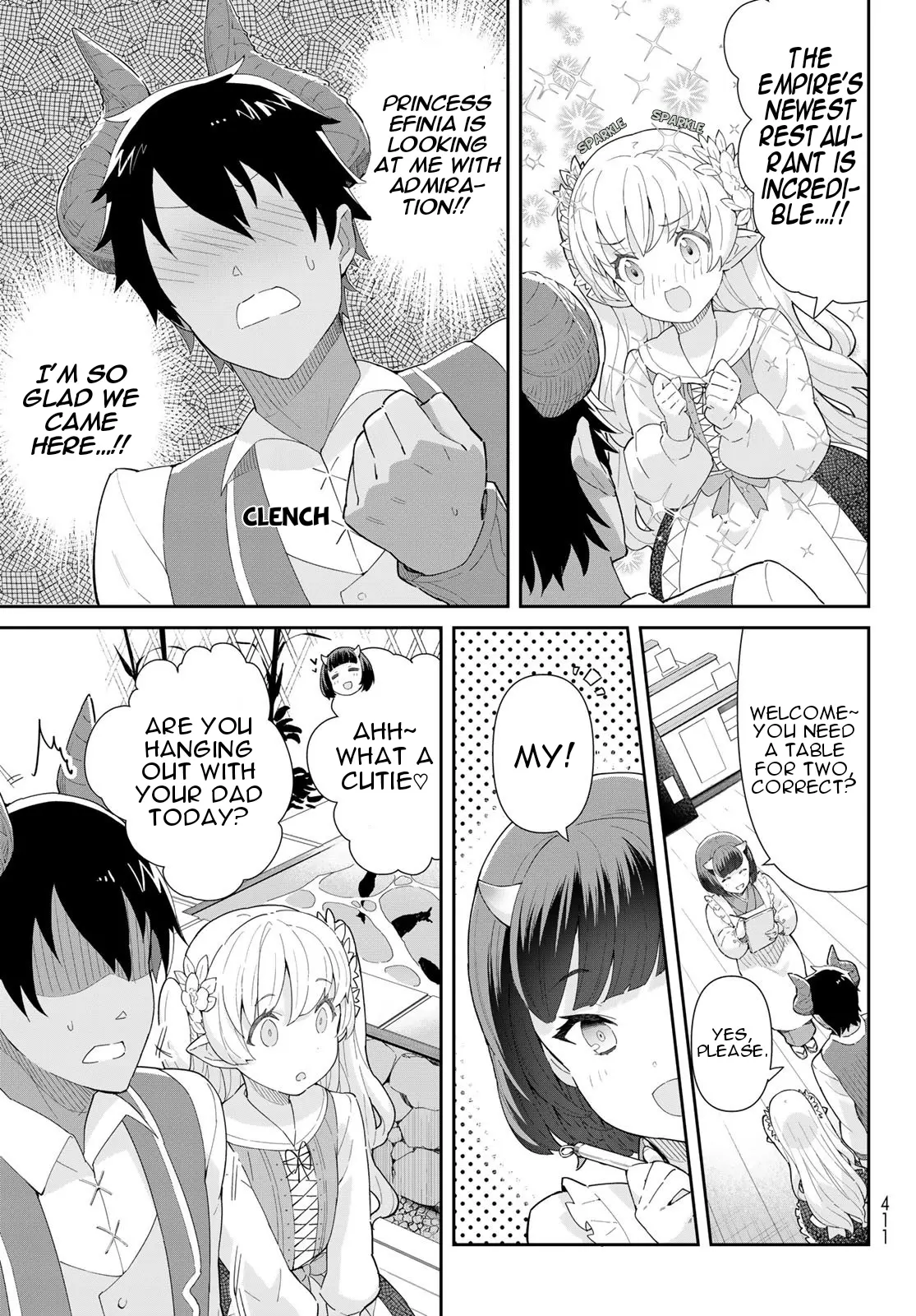 Reiketsu Ryuu Sumerahi Heika No ~ Unmei No Ban ~ Rashii Desu Ga, Koukyuu Ni Hiki Komorou To Omoimasu - Vol.2 Chapter 6.2: The Fairy Princess Enters The Gourmet District - Part 2