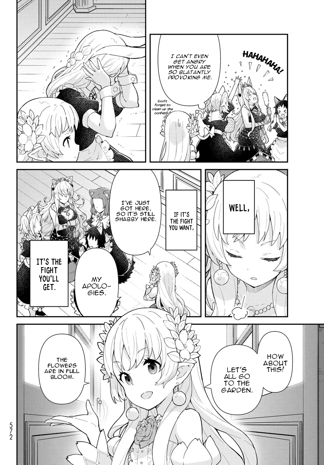 Reiketsu Ryuu Sumerahi Heika No ~ Unmei No Ban ~ Rashii Desu Ga, Koukyuu Ni Hiki Komorou To Omoimasu - Vol.1 Chapter 3.2: The Fairy Princess Attends A Dinner With The Emperor - Part Two