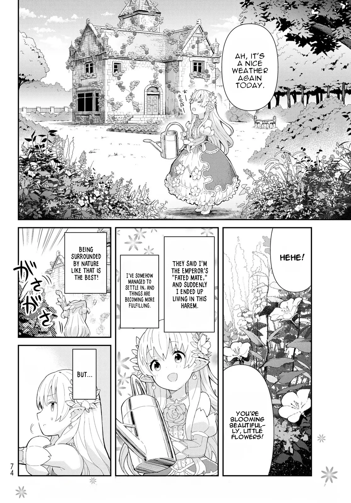 Reiketsu Ryuu Sumerahi Heika No ~ Unmei No Ban ~ Rashii Desu Ga, Koukyuu Ni Hiki Komorou To Omoimasu - Vol.1 Chapter 2.1: The Fairy Princess Begins Her Harem Life - Part 1