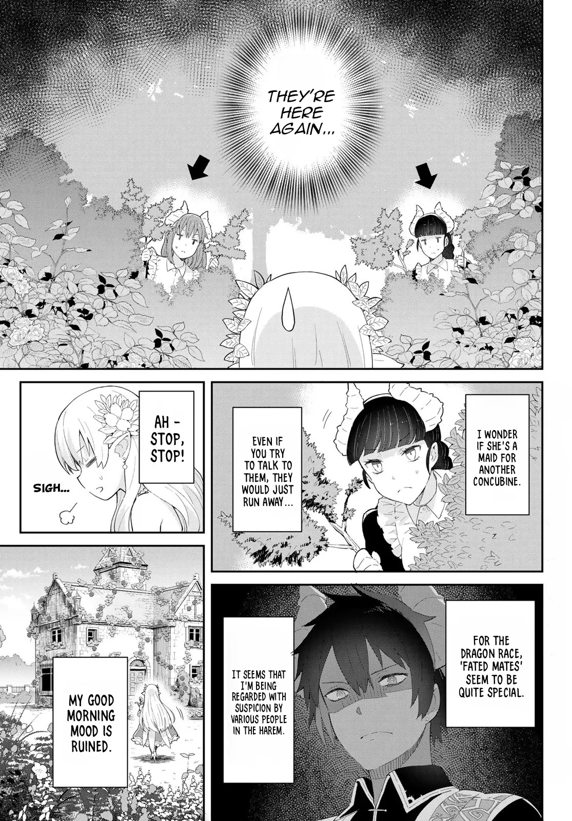 Reiketsu Ryuu Sumerahi Heika No ~ Unmei No Ban ~ Rashii Desu Ga, Koukyuu Ni Hiki Komorou To Omoimasu - Vol.1 Chapter 2.1: The Fairy Princess Begins Her Harem Life - Part 1