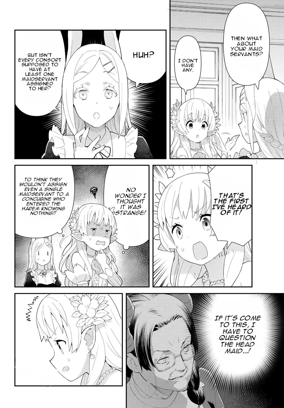 Reiketsu Ryuu Sumerahi Heika No ~ Unmei No Ban ~ Rashii Desu Ga, Koukyuu Ni Hiki Komorou To Omoimasu - Vol.1 Chapter 2.1: The Fairy Princess Begins Her Harem Life - Part 1