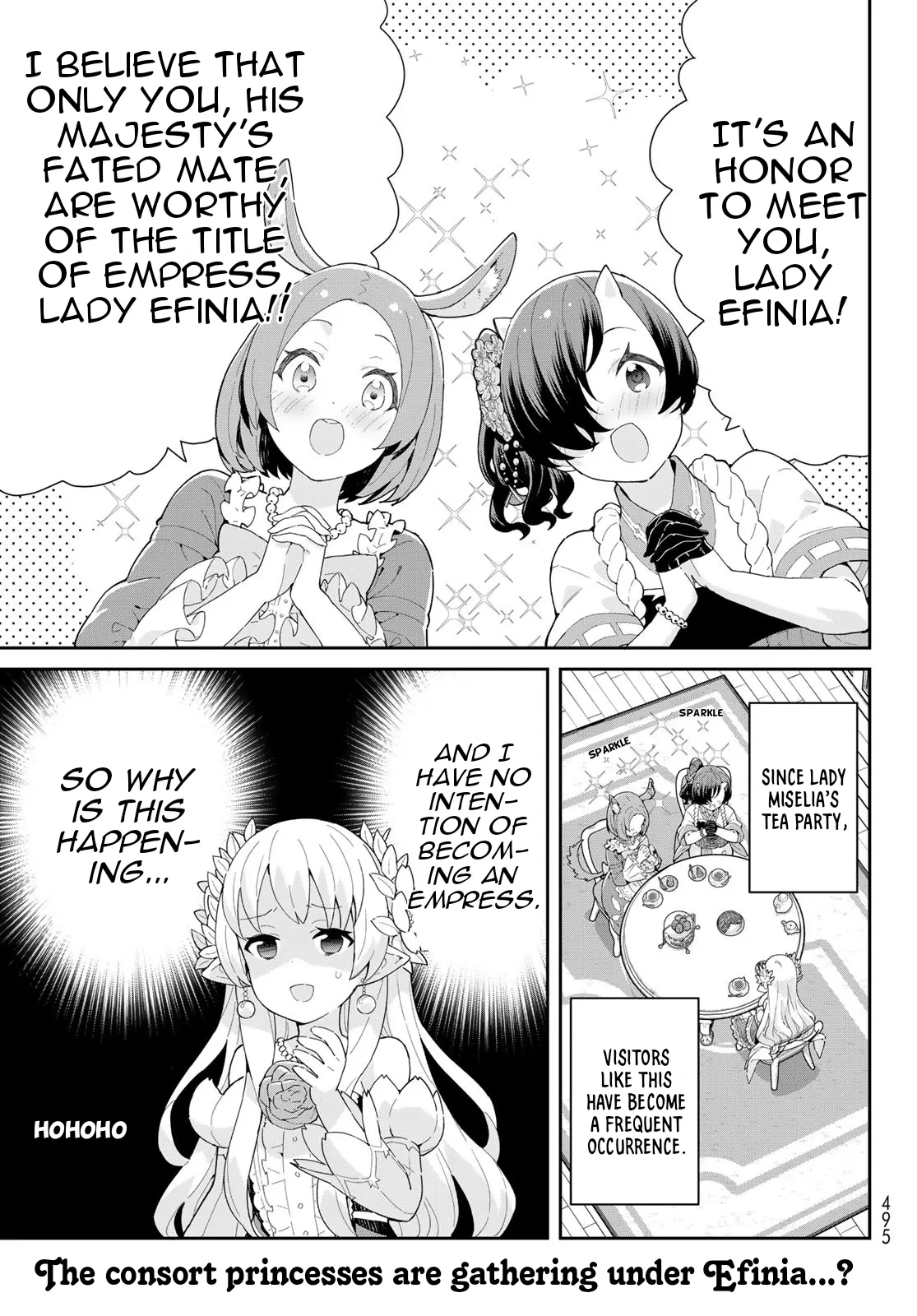 Reiketsu Ryuu Sumerahi Heika No ~ Unmei No Ban ~ Rashii Desu Ga, Koukyuu Ni Hiki Komorou To Omoimasu - Vol.2 Chapter 5.1: The Fairy Princess Conducts Negotiations - Part 1