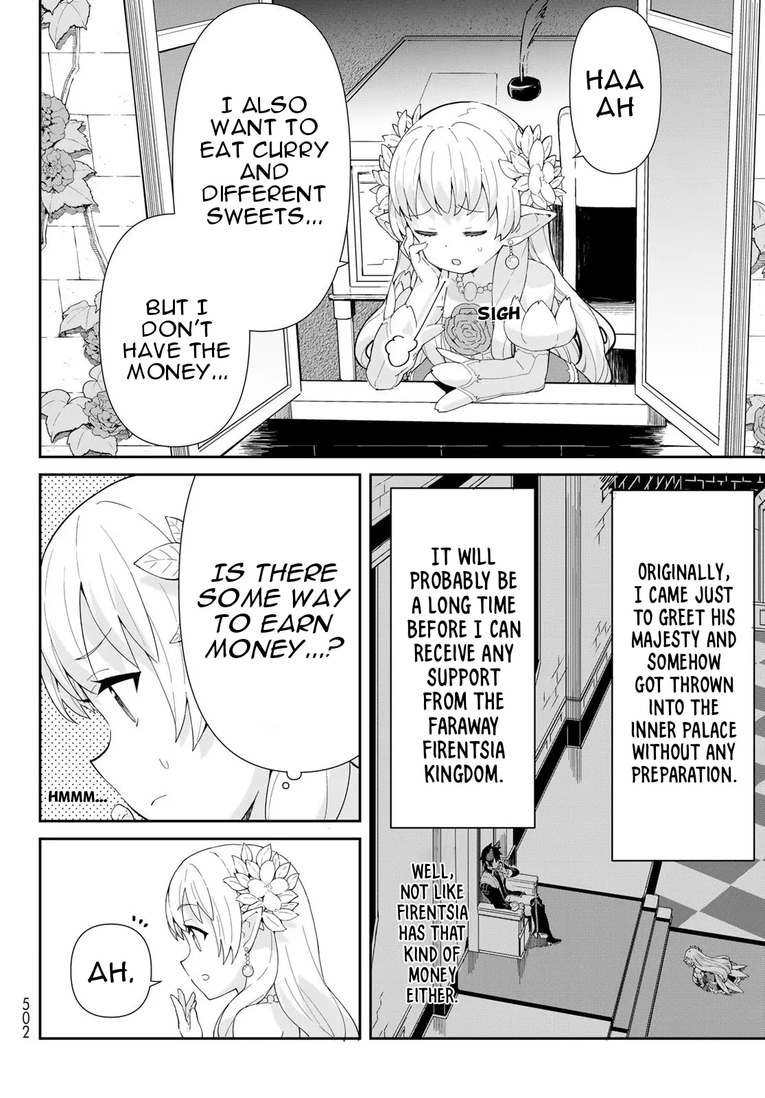 Reiketsu Ryuu Sumerahi Heika No ~ Unmei No Ban ~ Rashii Desu Ga, Koukyuu Ni Hiki Komorou To Omoimasu - Vol.2 Chapter 5.1: The Fairy Princess Conducts Negotiations - Part 1