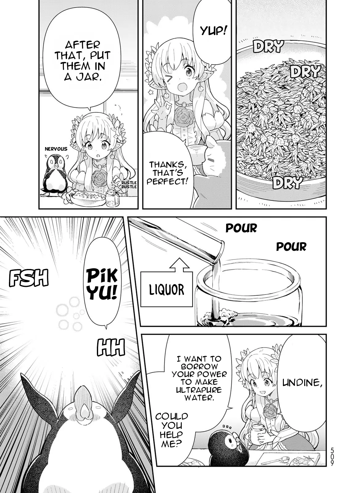 Reiketsu Ryuu Sumerahi Heika No ~ Unmei No Ban ~ Rashii Desu Ga, Koukyuu Ni Hiki Komorou To Omoimasu - Vol.2 Chapter 5.1: The Fairy Princess Conducts Negotiations - Part 1