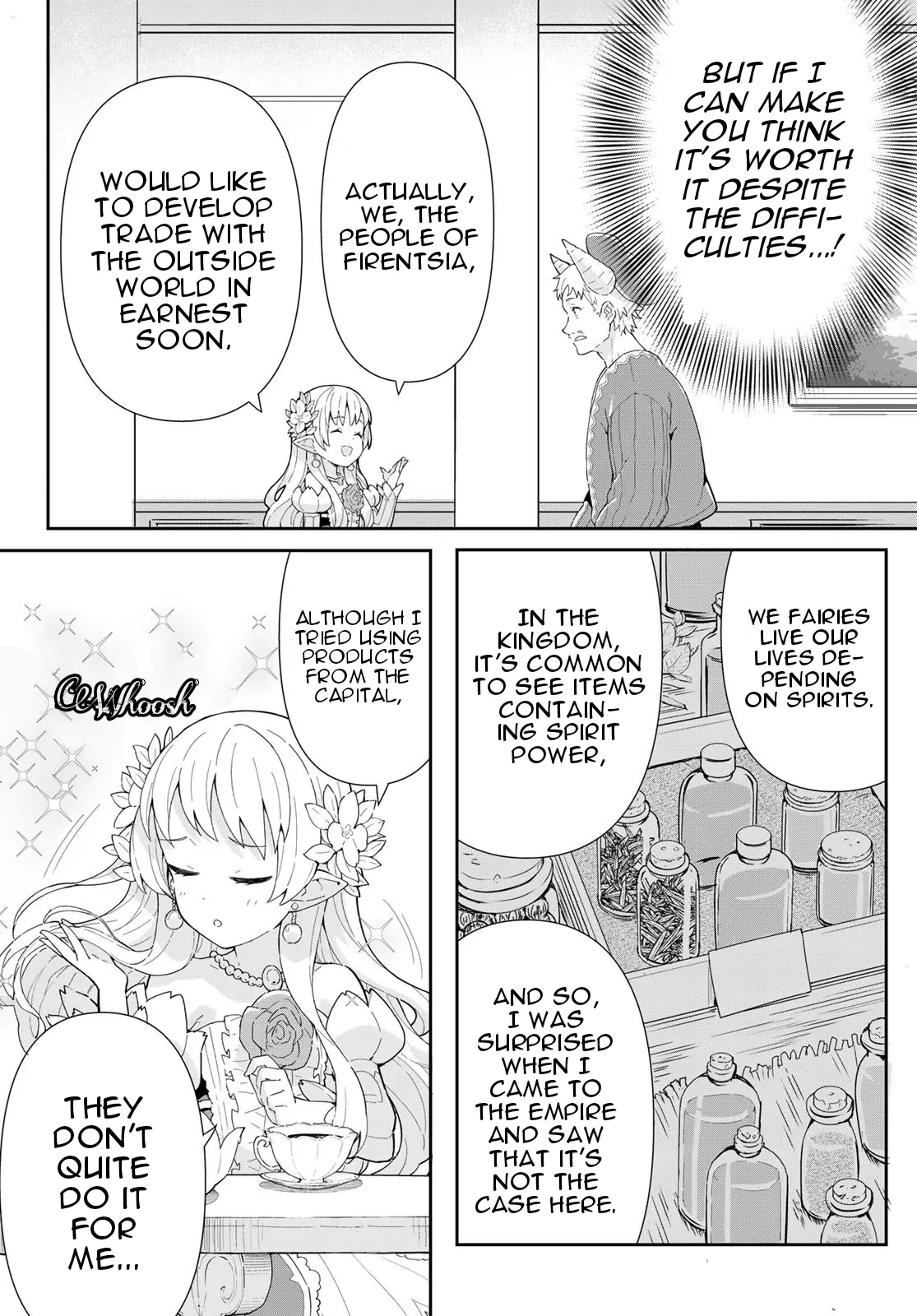 Reiketsu Ryuu Sumerahi Heika No ~ Unmei No Ban ~ Rashii Desu Ga, Koukyuu Ni Hiki Komorou To Omoimasu - Vol.2 Chapter 5.1: The Fairy Princess Conducts Negotiations - Part 1