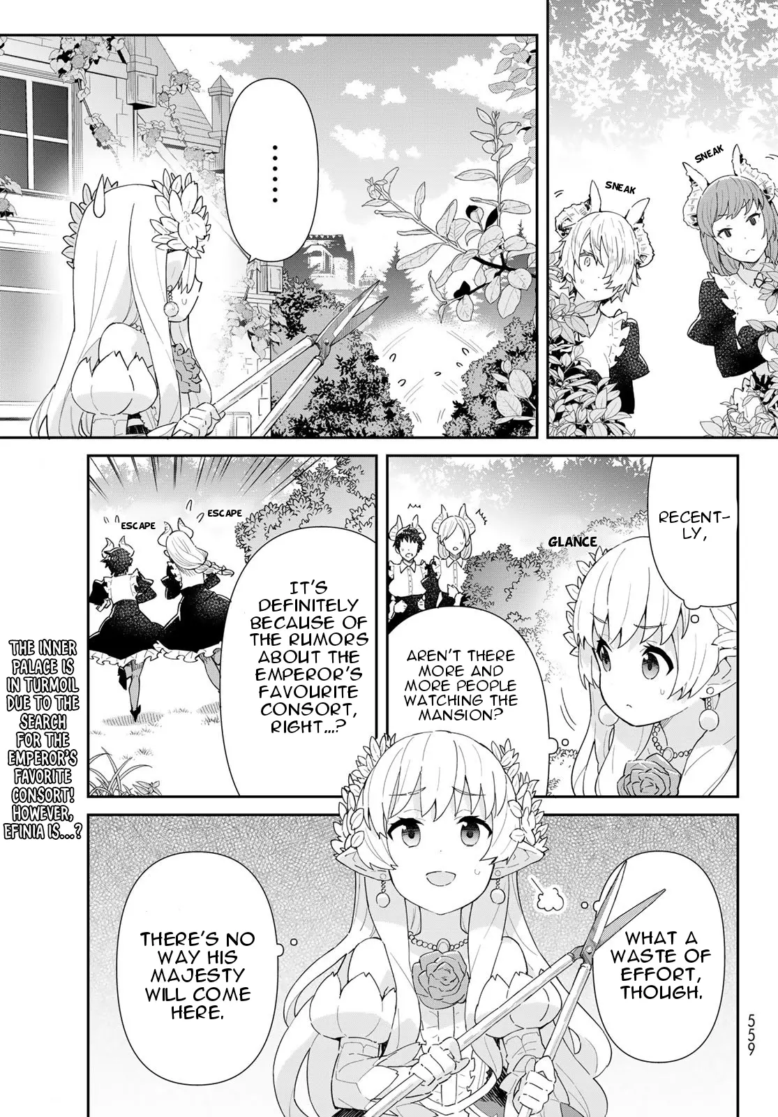 Reiketsu Ryuu Sumerahi Heika No ~ Unmei No Ban ~ Rashii Desu Ga, Koukyuu Ni Hiki Komorou To Omoimasu - Vol.2 Chapter 4.1: The Fairy Princess Misunderstands The Emperor’s Intention - Part 1