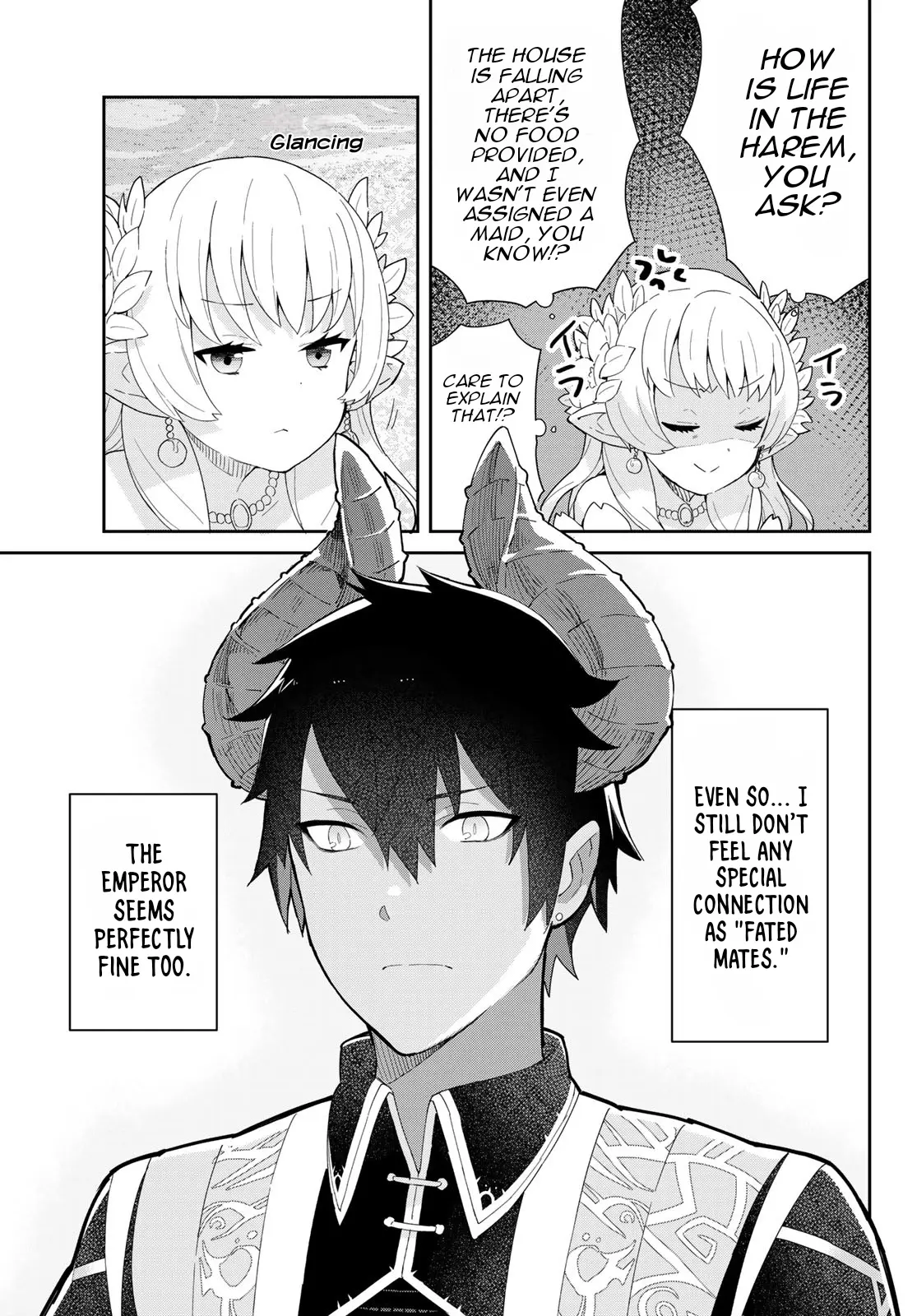 Reiketsu Ryuu Sumerahi Heika No ~ Unmei No Ban ~ Rashii Desu Ga, Koukyuu Ni Hiki Komorou To Omoimasu - Vol.1 Chapter 3.1: The Fairy Princess Attends A Dinner With The Emperor - Part 1