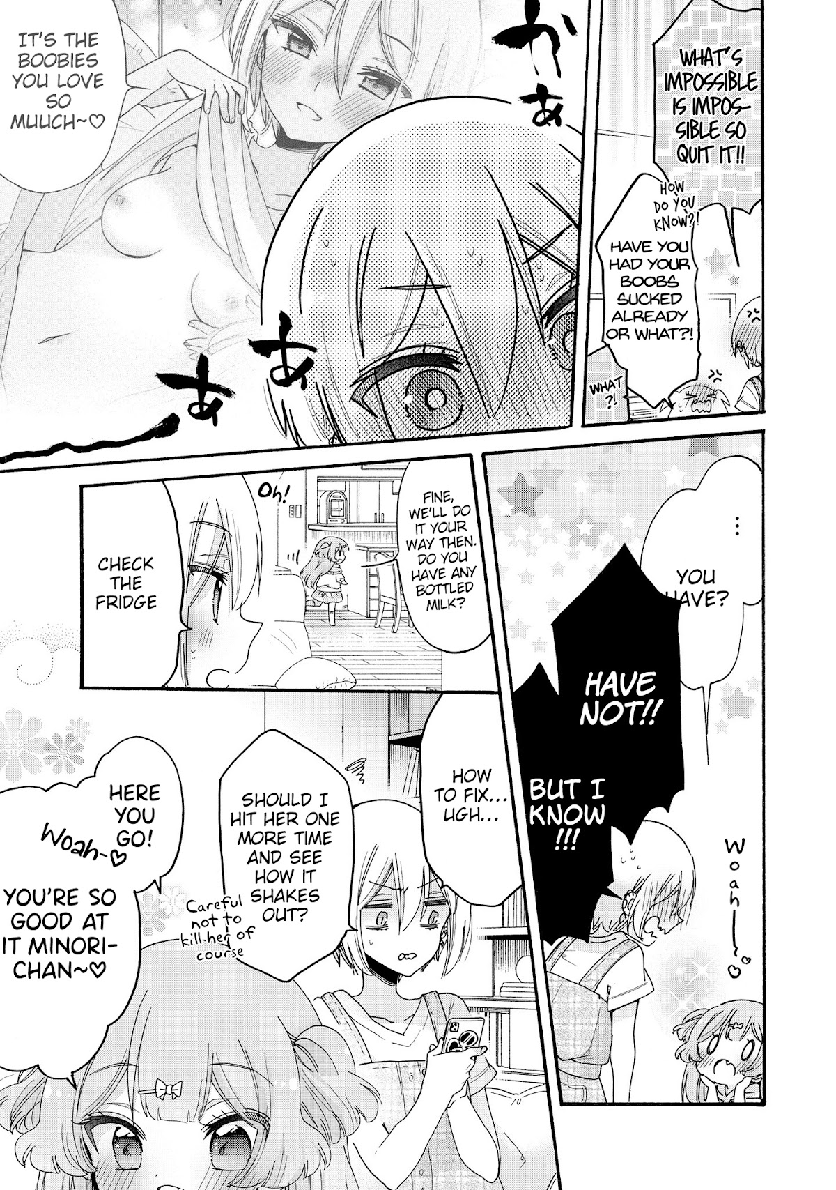 Onee-San Wa Joshi Shougakusei Ni Kyoumi Ga Arimasu. - Chapter 46: Minori-Chan's Raising Diary