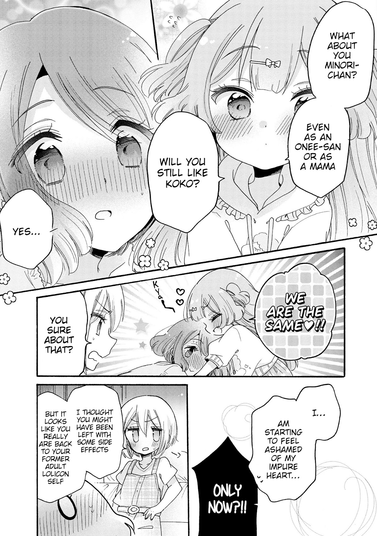 Onee-San Wa Joshi Shougakusei Ni Kyoumi Ga Arimasu. - Chapter 46: Minori-Chan's Raising Diary