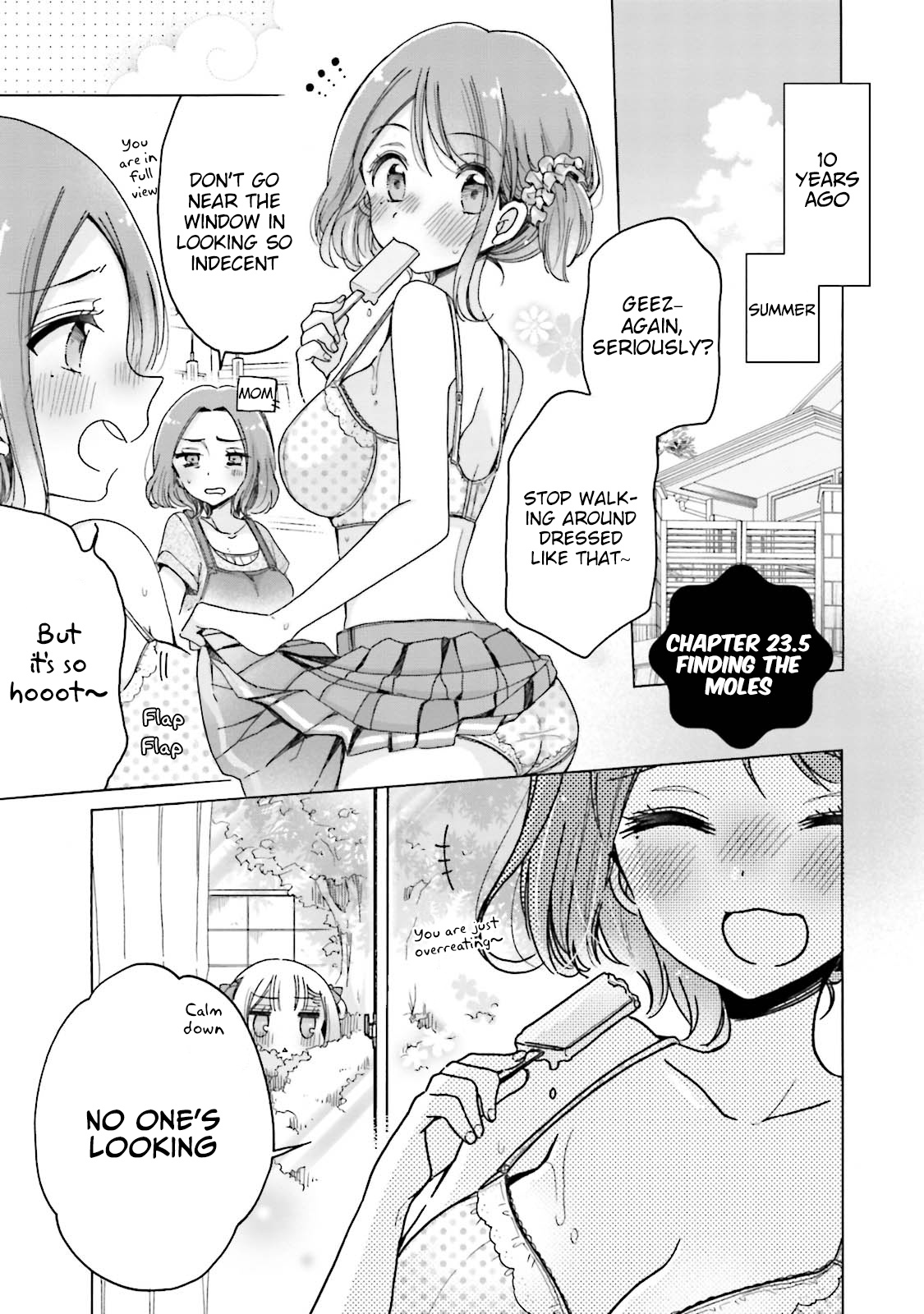 Onee-San Wa Joshi Shougakusei Ni Kyoumi Ga Arimasu. - Vol.4 Chapter 23.5: Finding The Moles