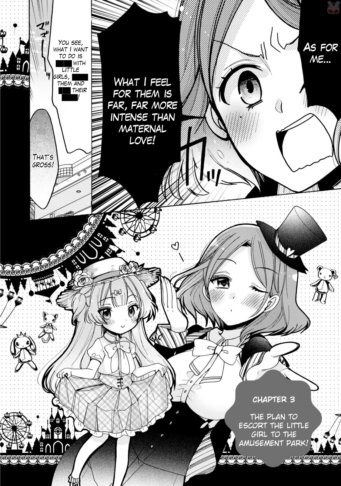 Onee-San Wa Joshi Shougakusei Ni Kyoumi Ga Arimasu. - Chapter 3: The Plan To Escort The Little Girl To The Amusement Park!