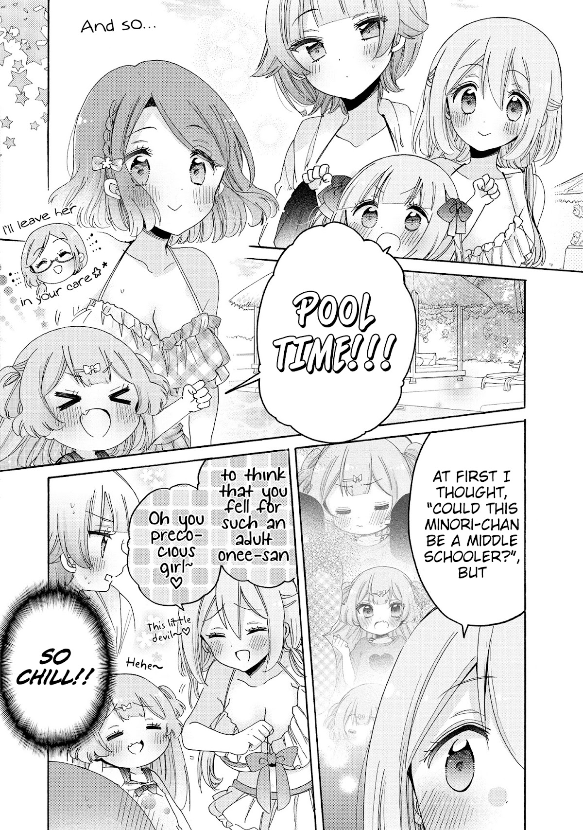 Onee-San Wa Joshi Shougakusei Ni Kyoumi Ga Arimasu. - Chapter 44: Do Your Best! Flirting Like An Adult!