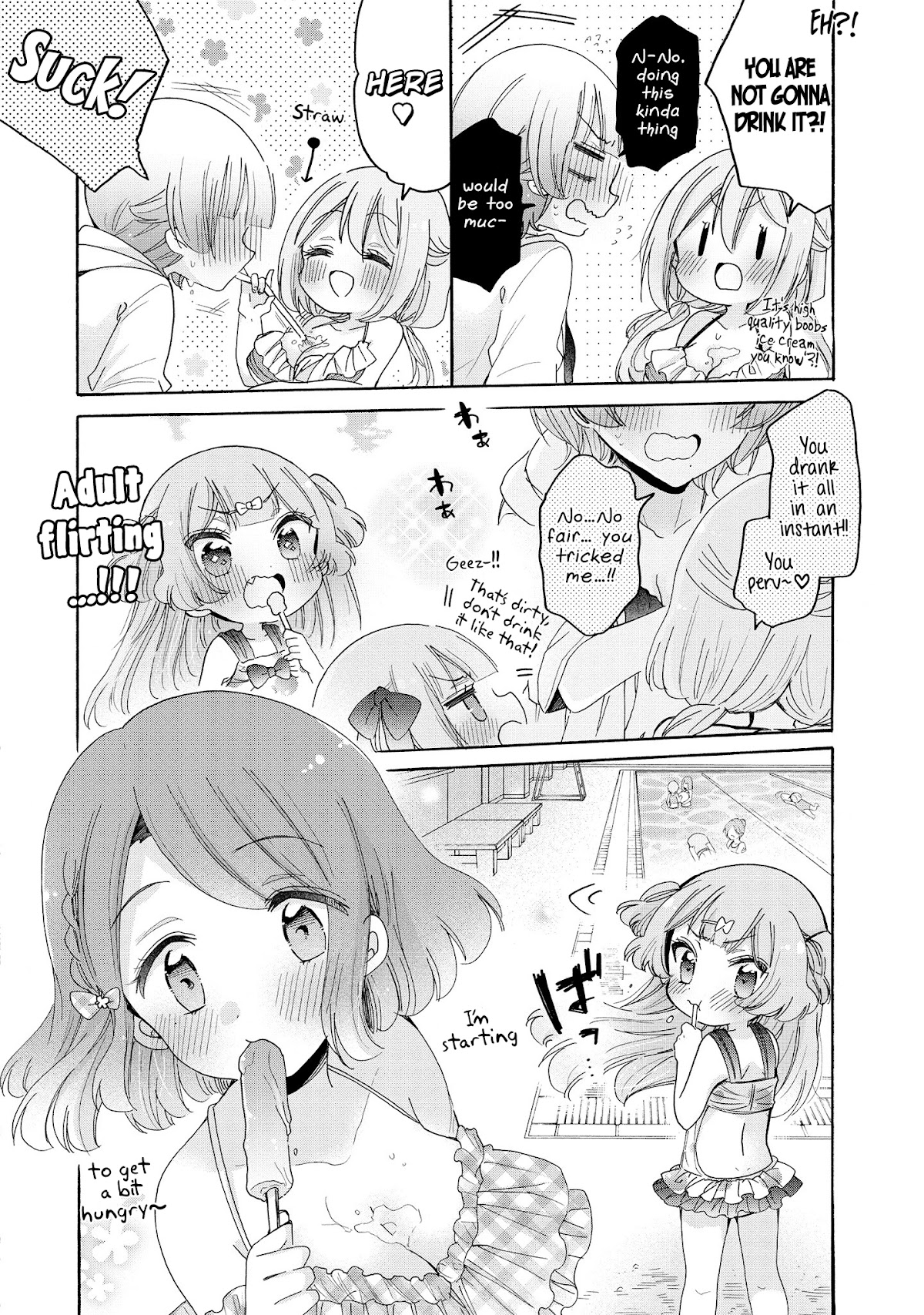 Onee-San Wa Joshi Shougakusei Ni Kyoumi Ga Arimasu. - Chapter 44: Do Your Best! Flirting Like An Adult!