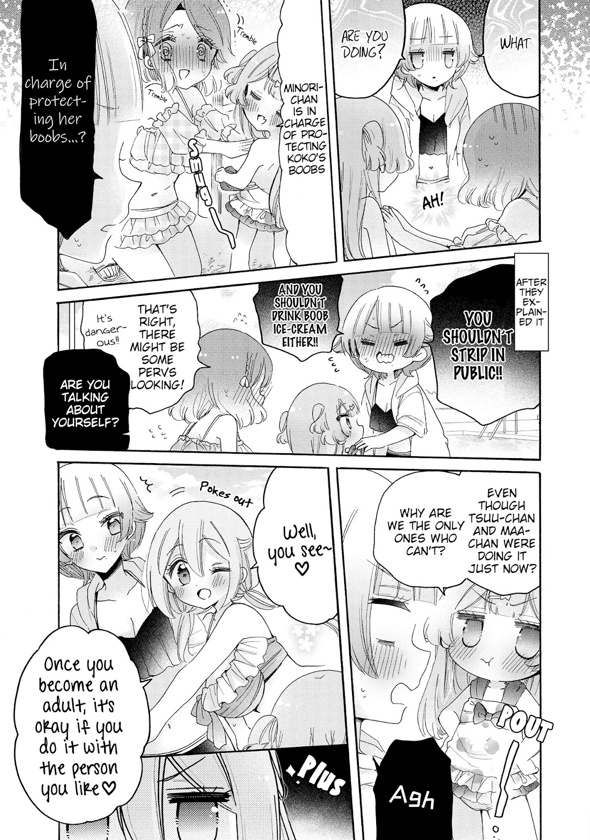 Onee-San Wa Joshi Shougakusei Ni Kyoumi Ga Arimasu. - Chapter 44: Do Your Best! Flirting Like An Adult!