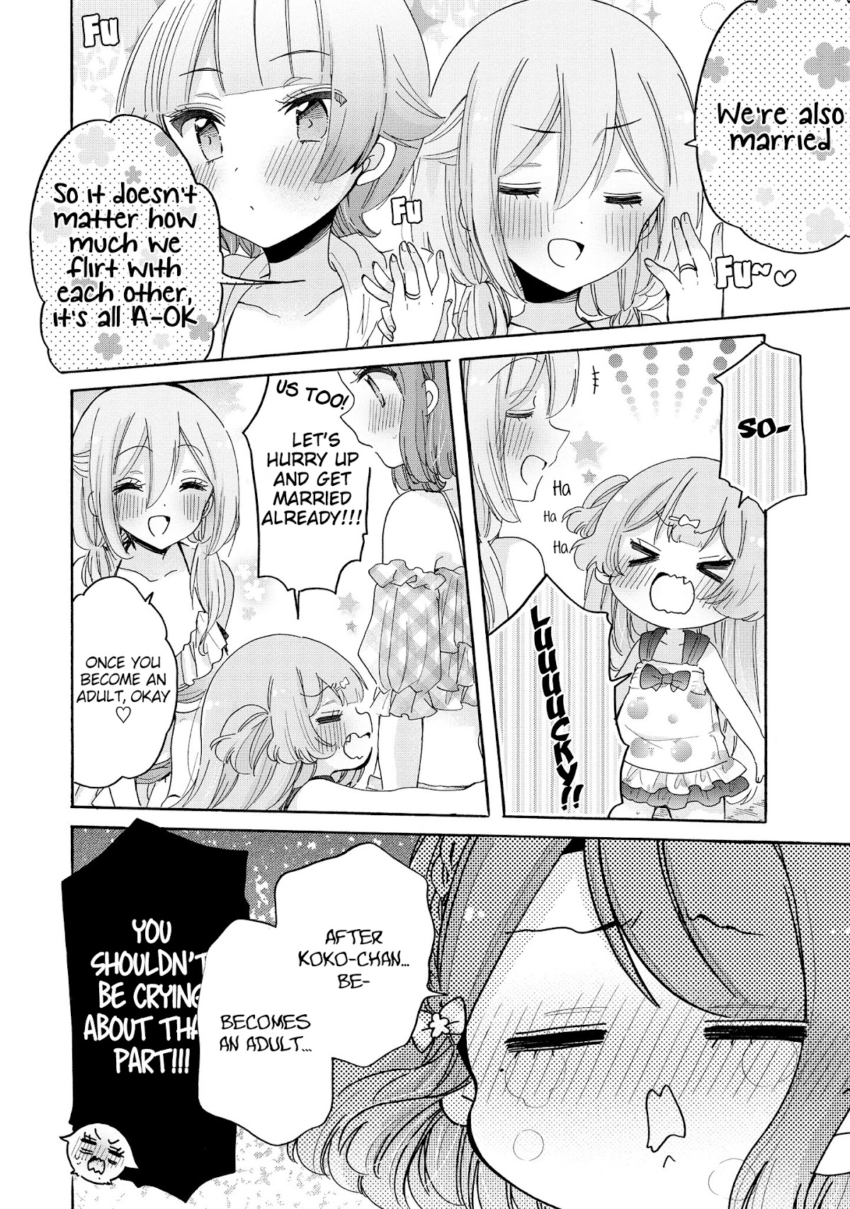 Onee-San Wa Joshi Shougakusei Ni Kyoumi Ga Arimasu. - Chapter 44: Do Your Best! Flirting Like An Adult!